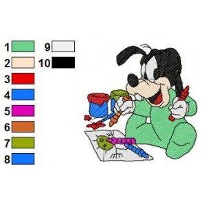 Mickey Babies Embroidery 13